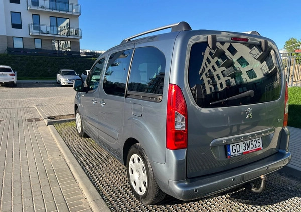 Peugeot Partner cena 22900 przebieg: 246000, rok produkcji 2011 z Gdańsk małe 106